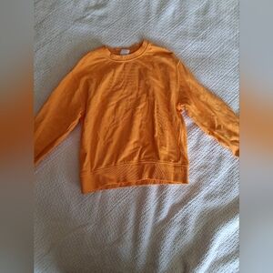 Zara Bold Orange Knit Top
